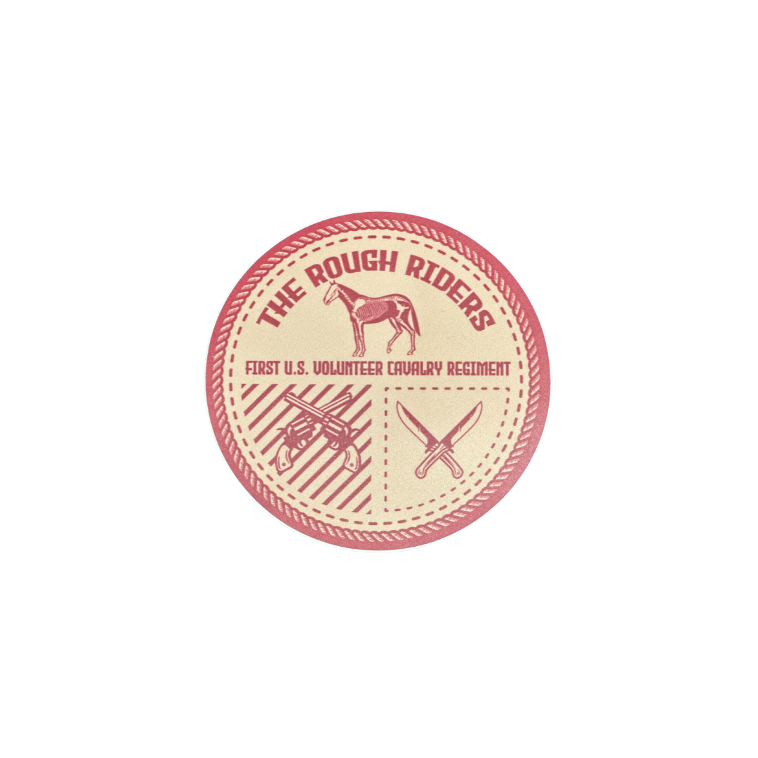 July 2024: Rough Riders Sticker